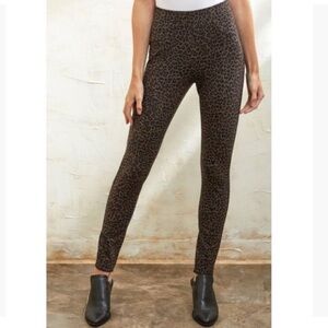 Blank NYC Clark Leopard Print Leggings (Size 27)